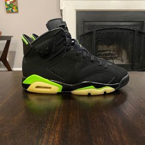 Size 8 - Jordan 6 Retro Electric Green 2021